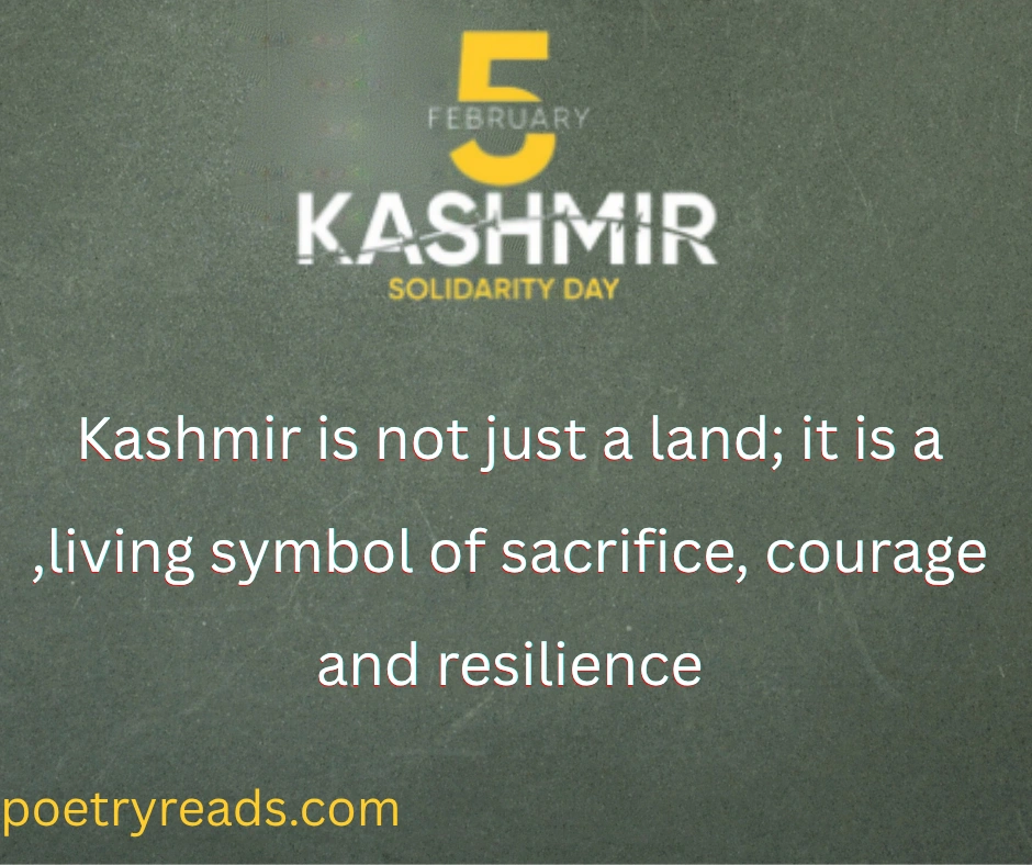 5 February Kashmir Day Quotes in English