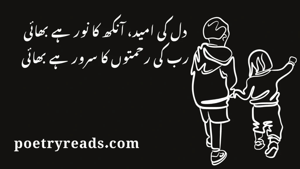 Brother Poetry in Urdu copy paste
