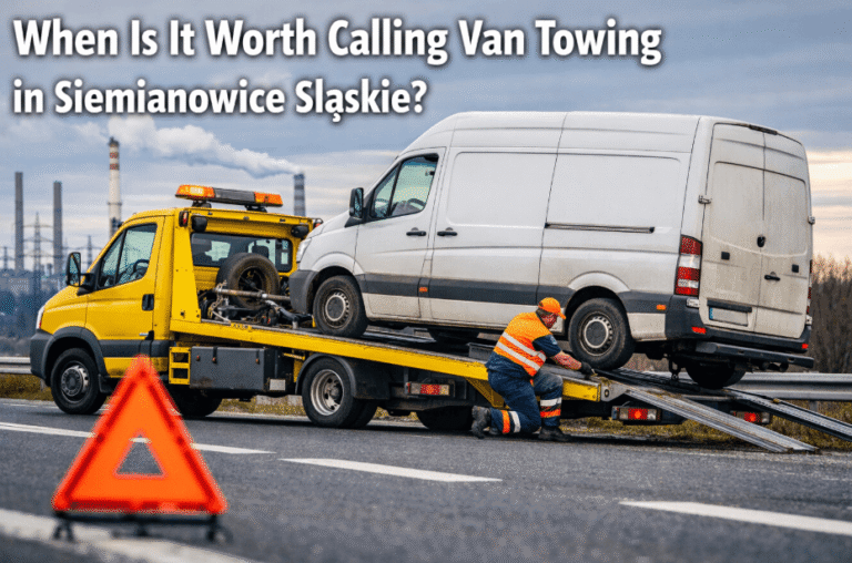 When Is It Worth Calling Van Towing in Siemianowice Śląskie?
