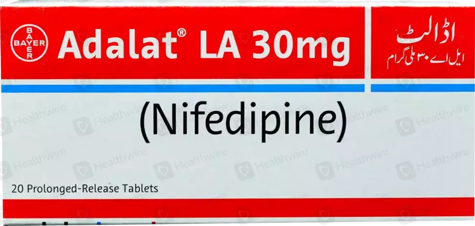 Adalat LA 30mg Tablet