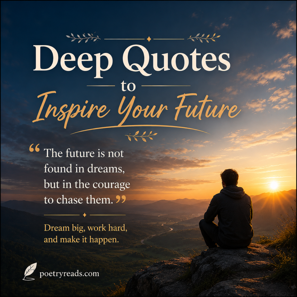 Deep Quotes to Inspire Your Future