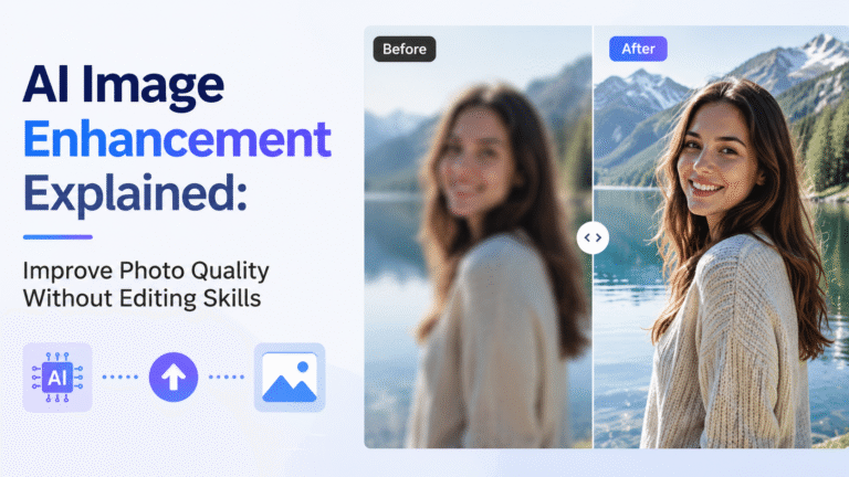 AI Image Enhancement Explained: Improve Photo Quality Without Editing Skills