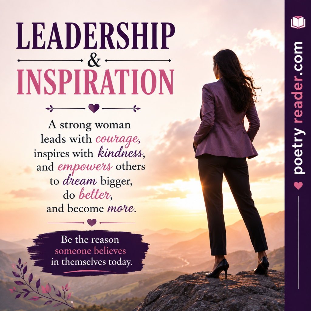 Leadership & Inspiration Quotes
