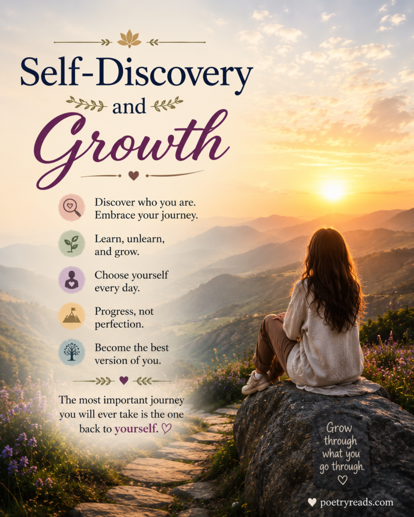 Self-Discovery and Growth