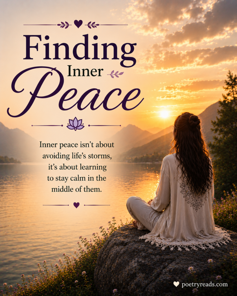 Finding Inner Peace