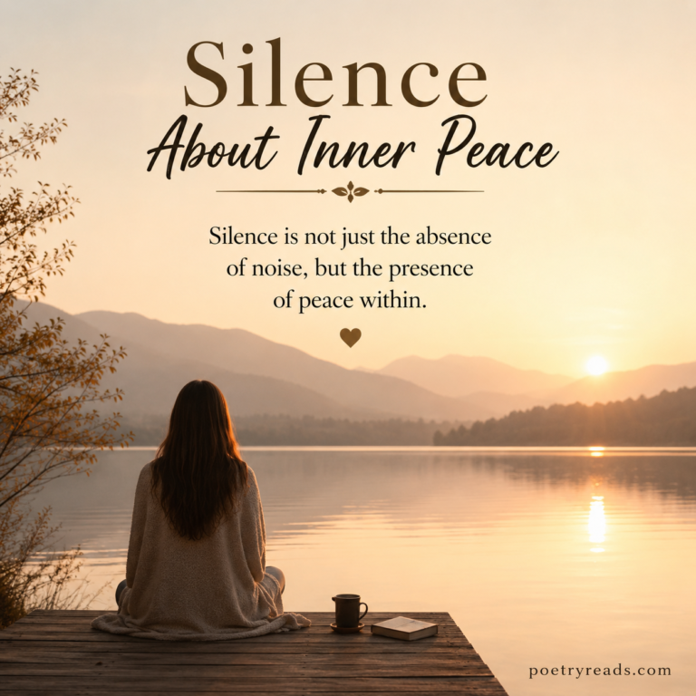 100 Silence Quotes And Sayings