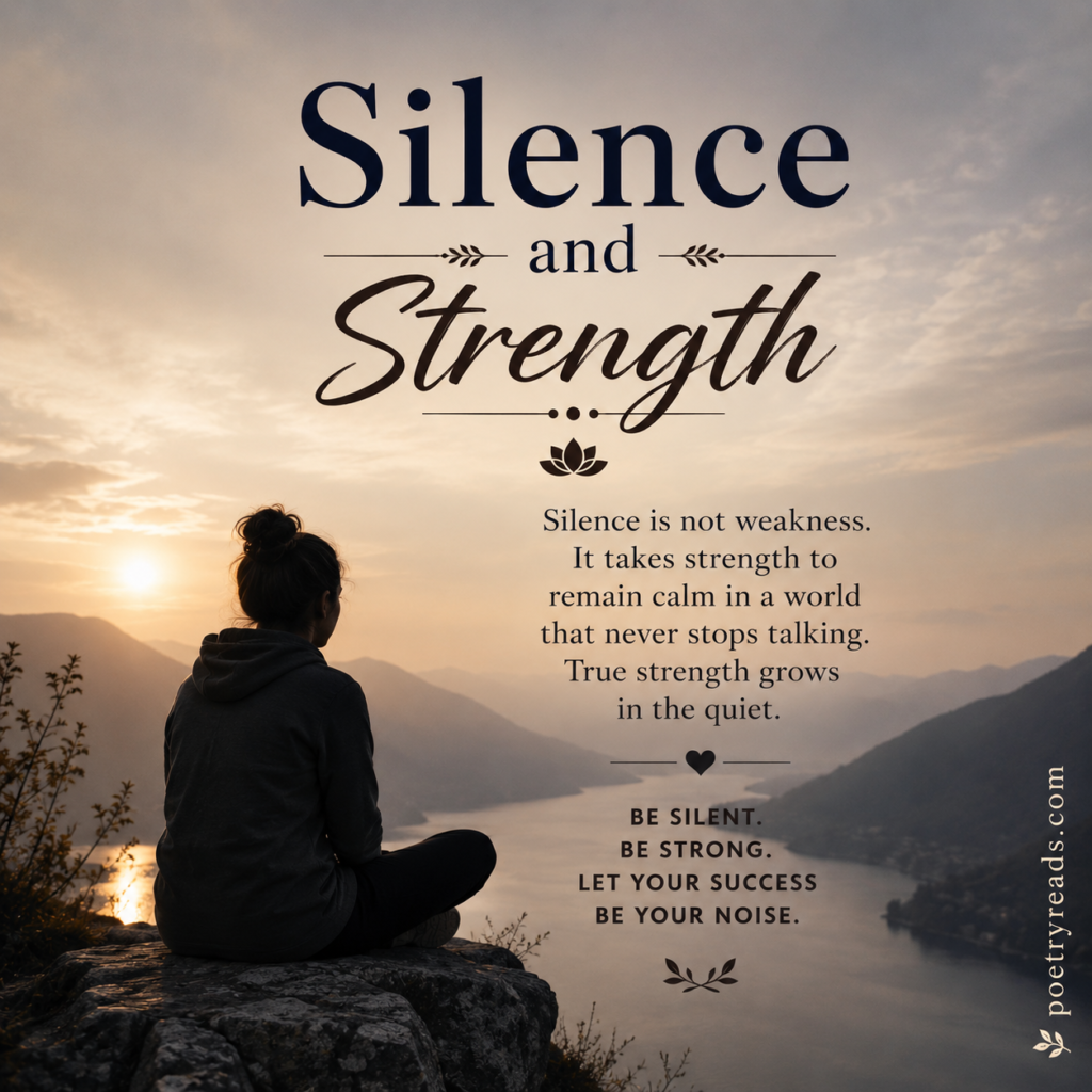 Silence and Strength 