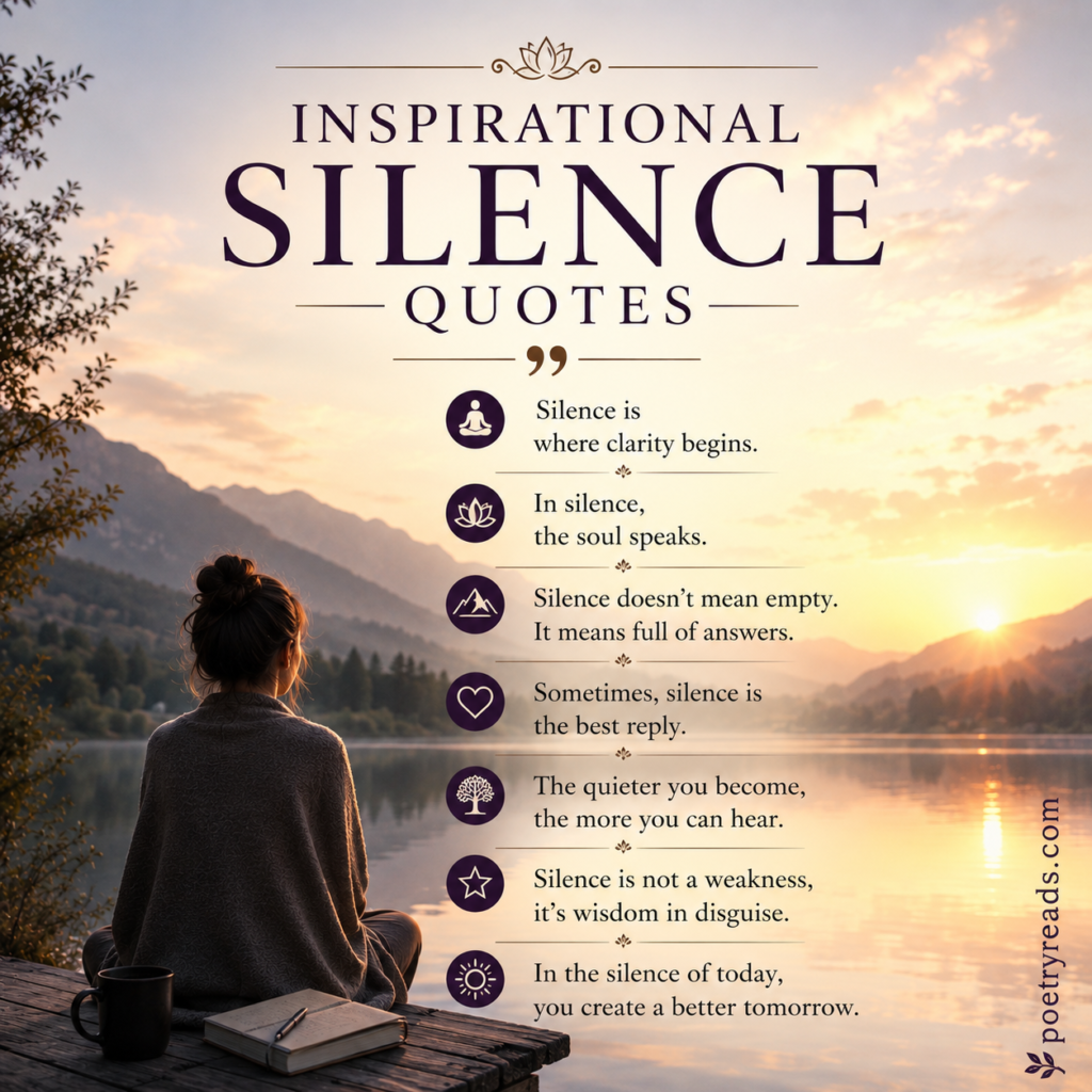Inspirational Silence Quotes 