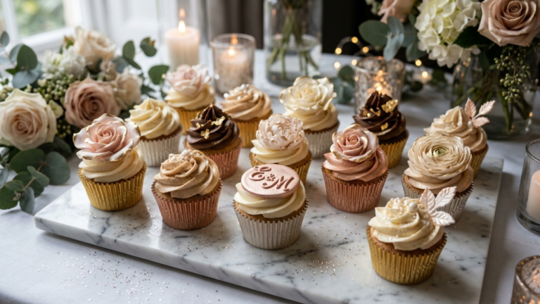 Edible Luster Dust for Elegant Cupcake Decorations